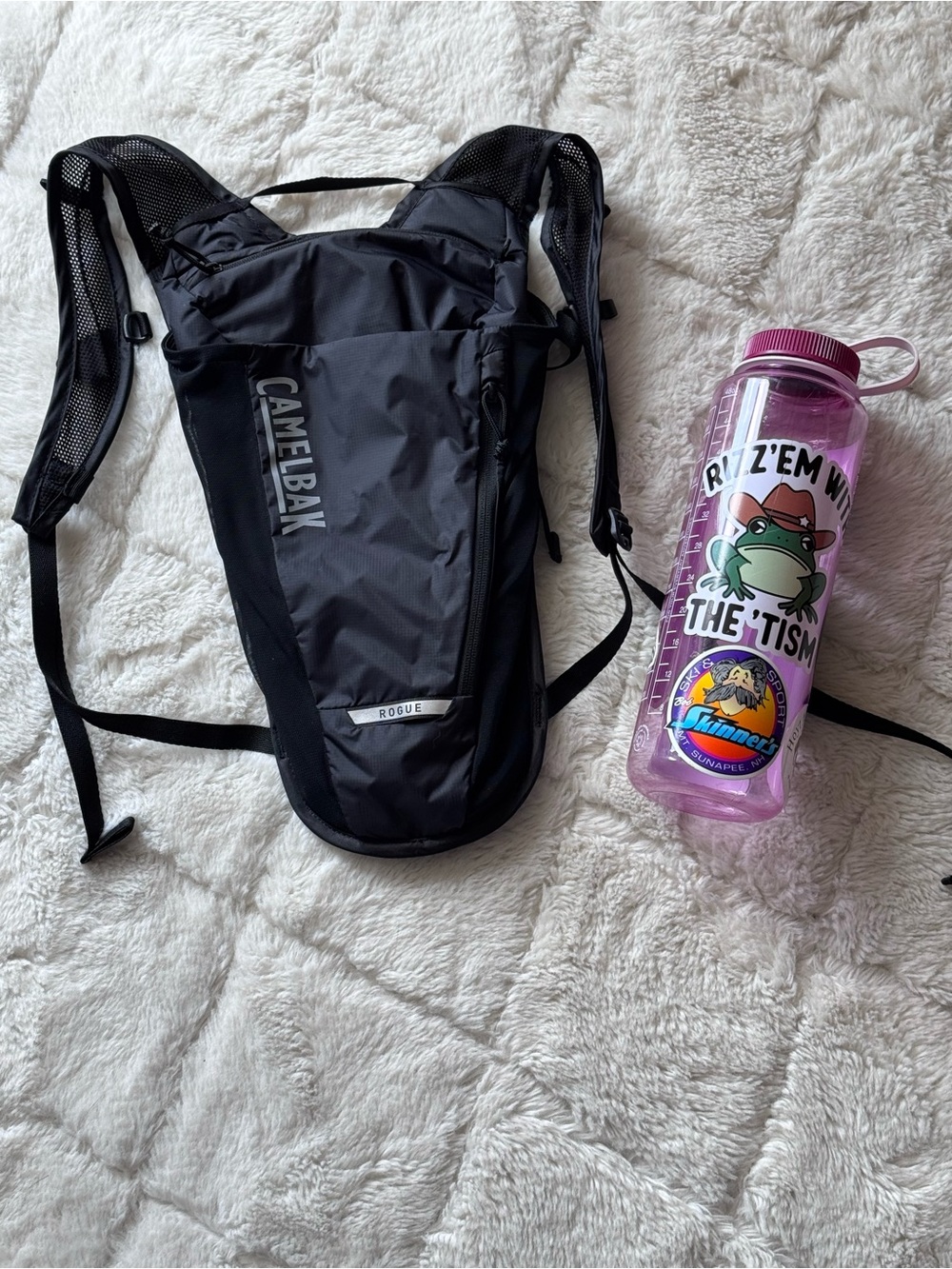 CamelBak Rouge Black Hydration Pack with Slim Profile